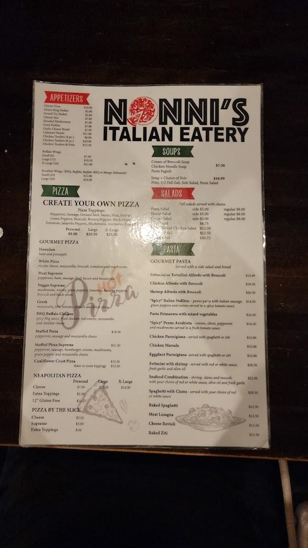 Nonni's Pizza & Italian Eatery
